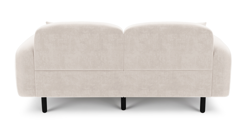 Brood 2-Sitzer Sofa Holzbein - Samt