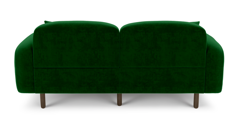 Brood 2-Sitzer Sofa Holzbein - Samt