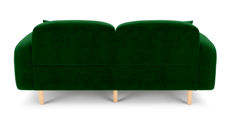 Brood 2-Sitzer Sofa Holzbein - Samt