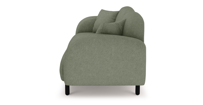 Brood 2-Sitzer Sofa Holzbein - Performance-Stoff