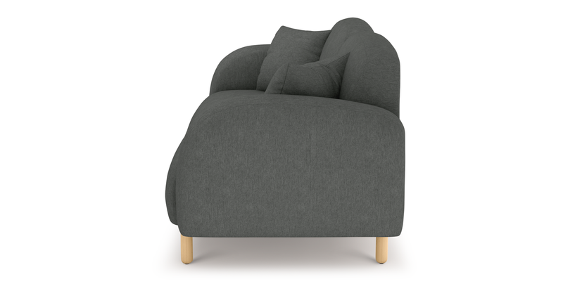 Brood 2-Sitzer Sofa Holzbein - Performance-Stoff