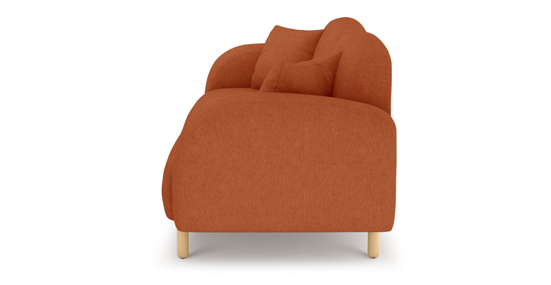 Brood 2-Sitzer Sofa Holzbein - Performance-Stoff