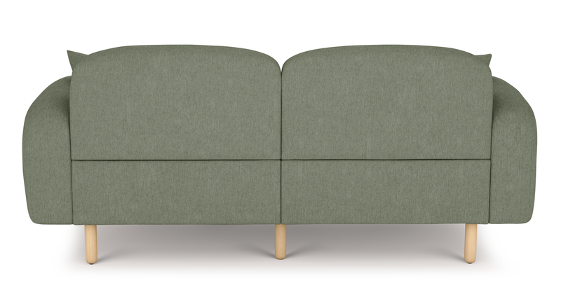 Brood 2-Sitzer Sofa Holzbein - Performance-Stoff