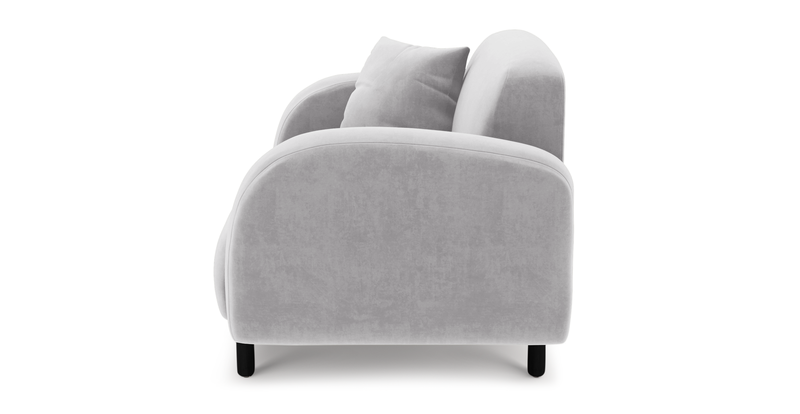 Brood Sessel Holzbein - Samt