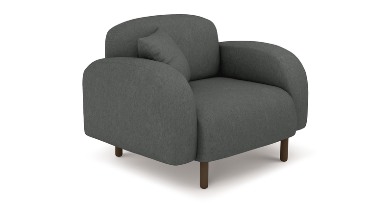 Brood Sessel Holzbein - Performance-Stoff
