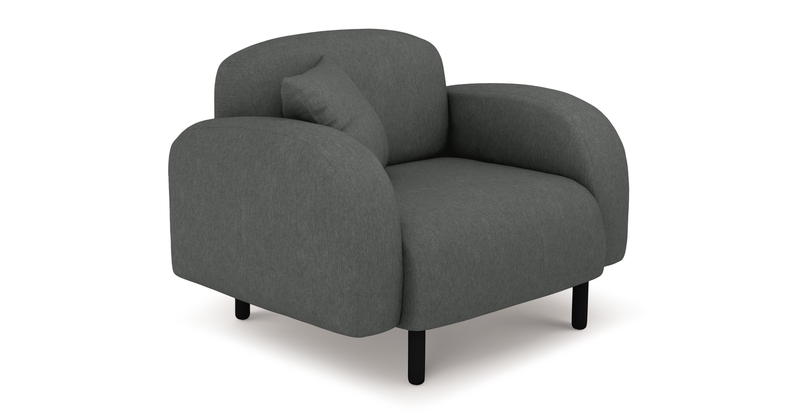 Brood Sessel Holzbein - Performance-Stoff