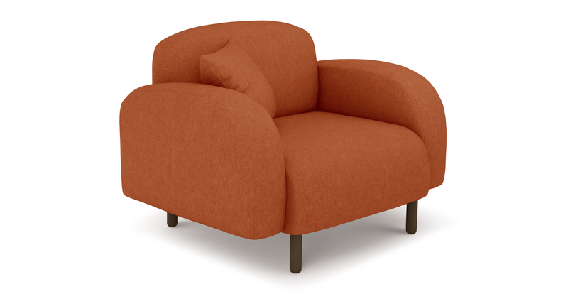 Brood Sessel Holzbein - Performance-Stoff