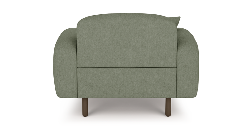 Brood Sessel Holzbein - Performance-Stoff