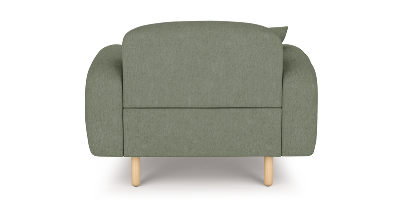 Brood Sessel Holzbein - Performance-Stoff