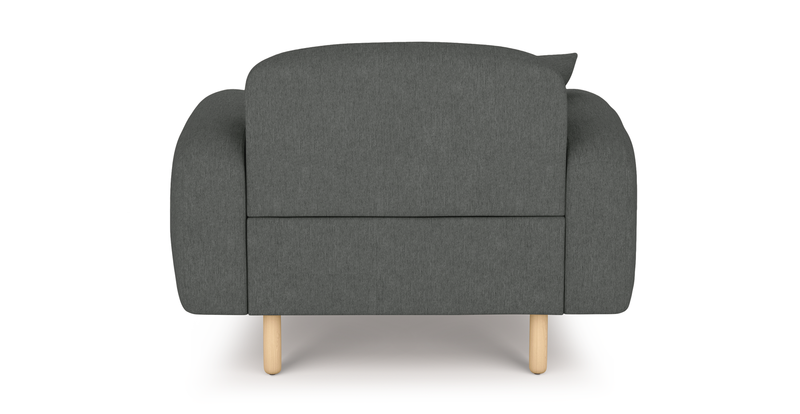 Brood Sessel Holzbein - Performance-Stoff