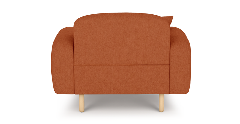 Brood Sessel Holzbein - Performance-Stoff