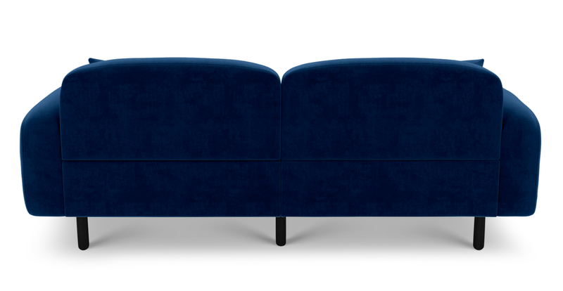 Brood 3-Sitzer Sofa Holzbein - Samt