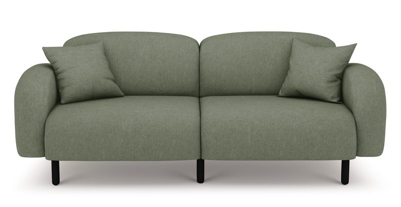 Brood 3-Sitzer Sofa Holzbein - Performance-Stoff