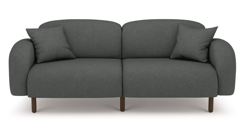 Brood 3-Sitzer Sofa Holzbein - Performance-Stoff