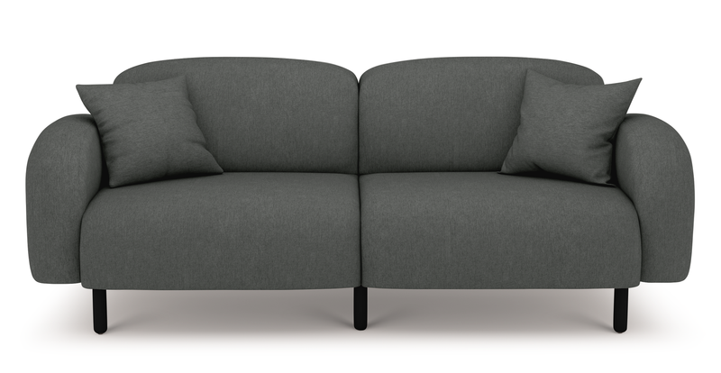 Brood 3-Sitzer Sofa Holzbein - Performance-Stoff