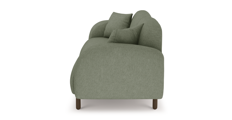 Brood 3-Sitzer Sofa Holzbein - Performance-Stoff