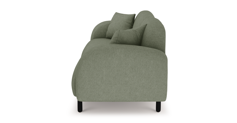 Brood 3-Sitzer Sofa Holzbein - Performance-Stoff