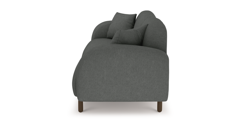 Brood 3-Sitzer Sofa Holzbein - Performance-Stoff