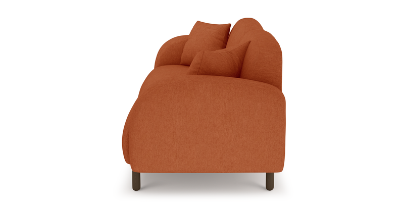 Brood 3-Sitzer Sofa Holzbein - Performance-Stoff
