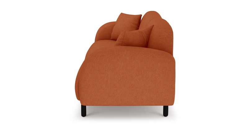 Brood 3-Sitzer Sofa Holzbein - Performance-Stoff