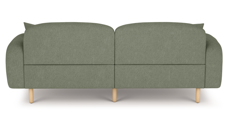 Brood 3-Sitzer Sofa Holzbein - Performance-Stoff