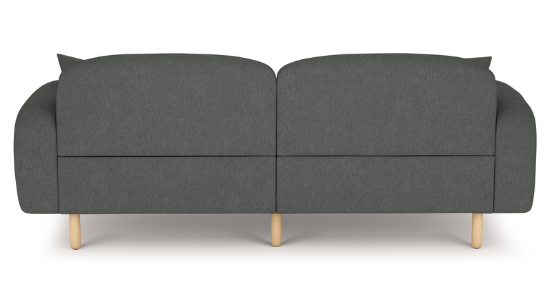 Brood 3-Sitzer Sofa Holzbein - Performance-Stoff