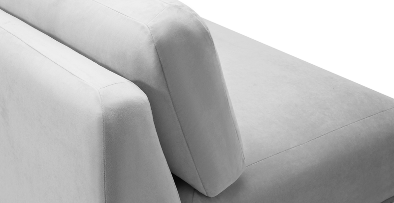 Carle Mega Sofa without arm - velvet