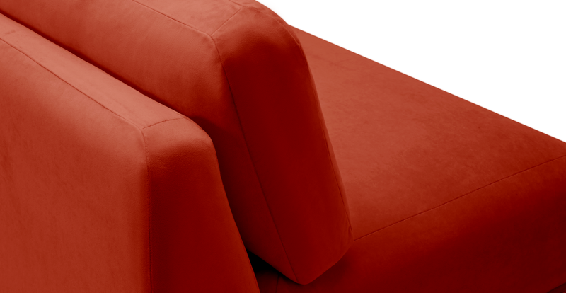 Carle Mega Sofa without arm - velvet