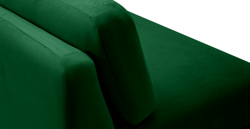 Carle Mega Sofa without arm - velvet