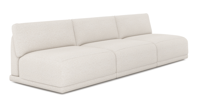 Carle Mega Sofa Ohne Arm - Bouclé