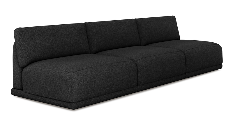 Carle Mega Sofa without armrests - Bouclé