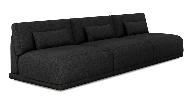 Carle Mega Sofa without armrests - Bouclé