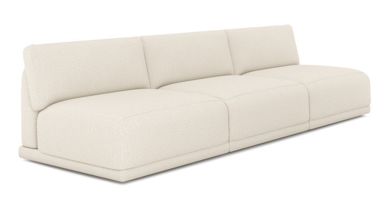 Carle Mega Sofa without arm - natural fabric