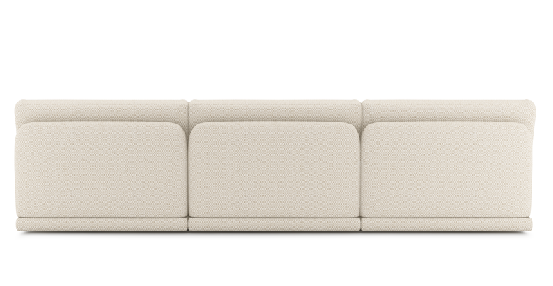 Carle Mega Sofa without arm - natural fabric