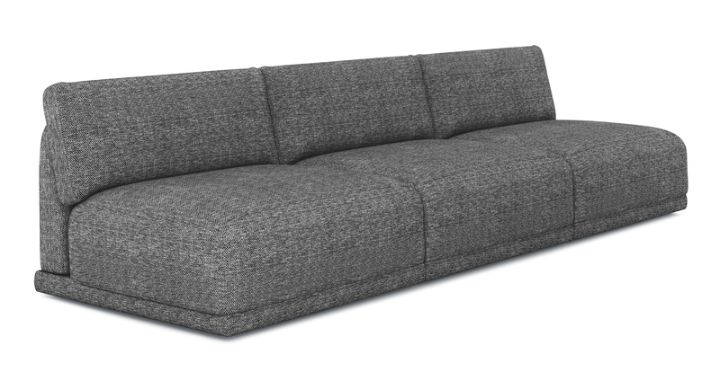 Carle Mega Sofa without arm - natural fabric