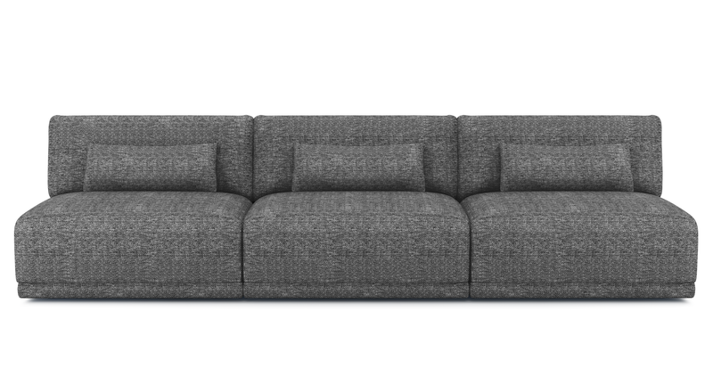 Carle Mega Sofa without arm - natural fabric