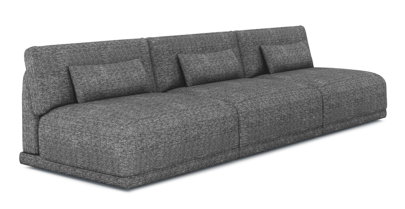 Carle Mega Sofa without arm - natural fabric