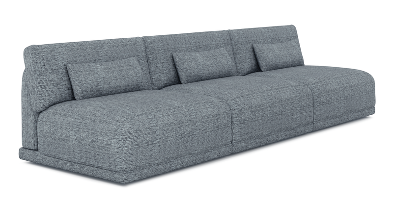 Carle Mega Sofa without arm - natural fabric