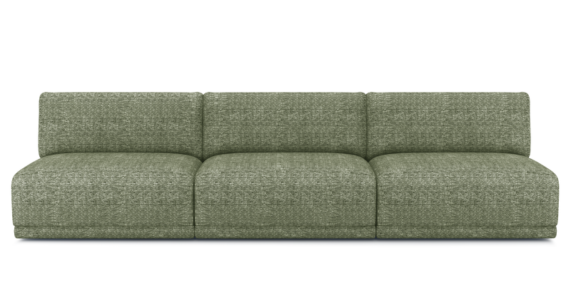 Carle Mega Sofa without arm - natural fabric