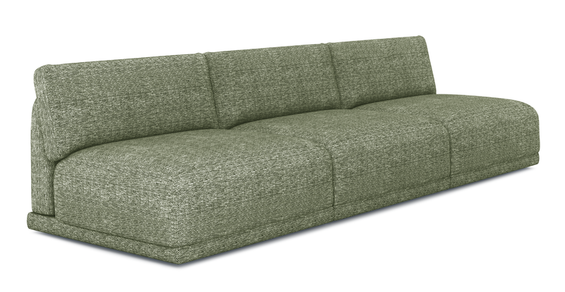 Carle Mega Sofa without arm - natural fabric