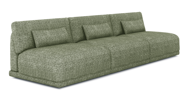 Carle Mega Sofa without arm - natural fabric