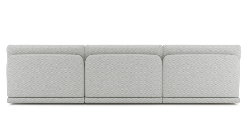 Carle Mega Sofa without arm - natural fabric