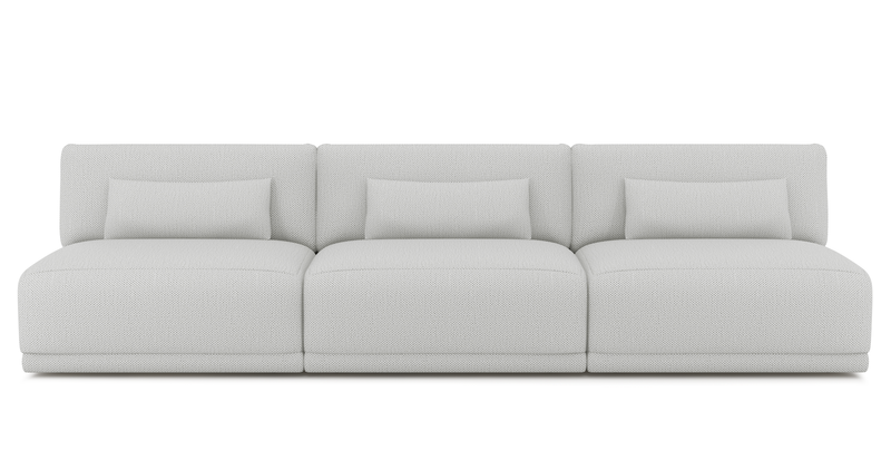 Carle Mega Sofa without arm - natural fabric