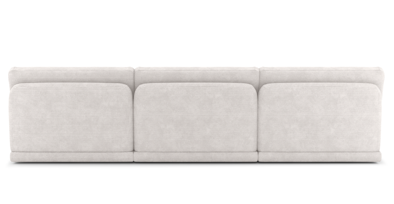 Carle Mega Sofa Ohne Arm - Cord Velours