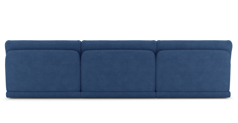 Carle Mega Sofa Ohne Arm - Cord Velours