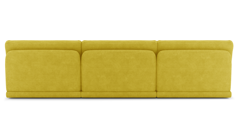 Carle Mega Sofa Ohne Arm - Cord Velours