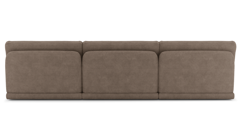 Carle Mega Sofa Ohne Arm - Cord Velours