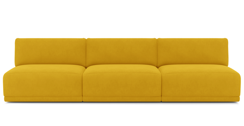 Carle Mega Sofa without arm - velvet