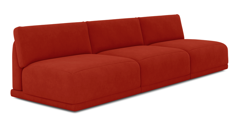 Carle Mega Sofa without arm - velvet