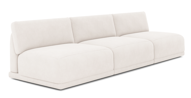 Carle Mega Sofa without arm - velvet